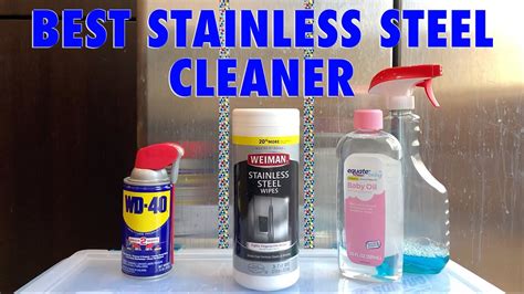 what is the best cleaner for stainless steel stove top